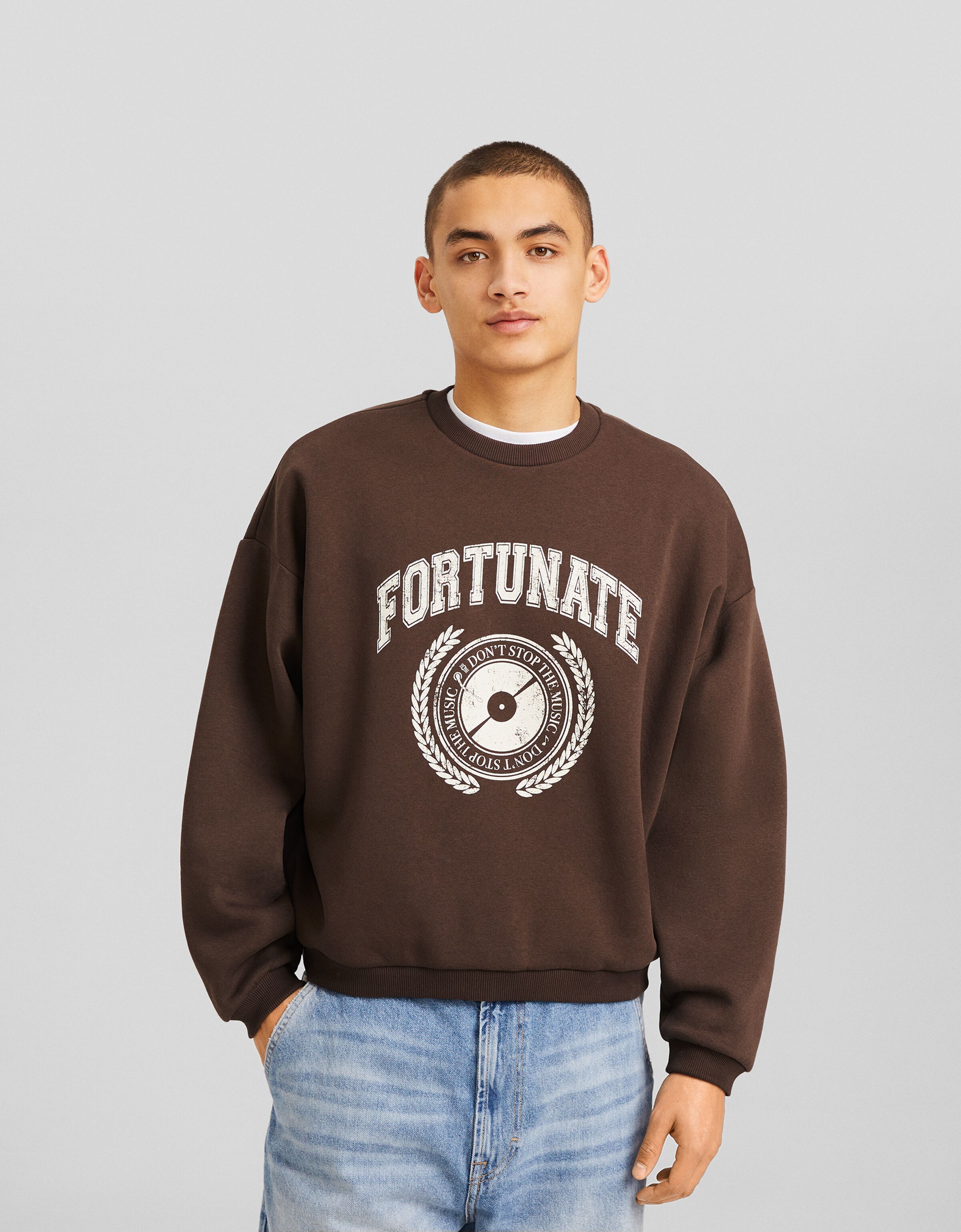 Unisex best sale sweatshirt bershka