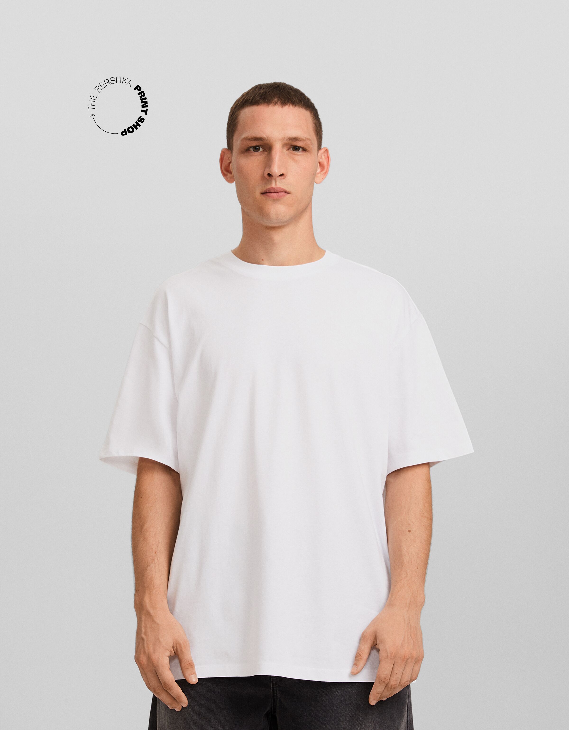 T shirts avec des dessins pour homme Nouvelle Collection Bershka