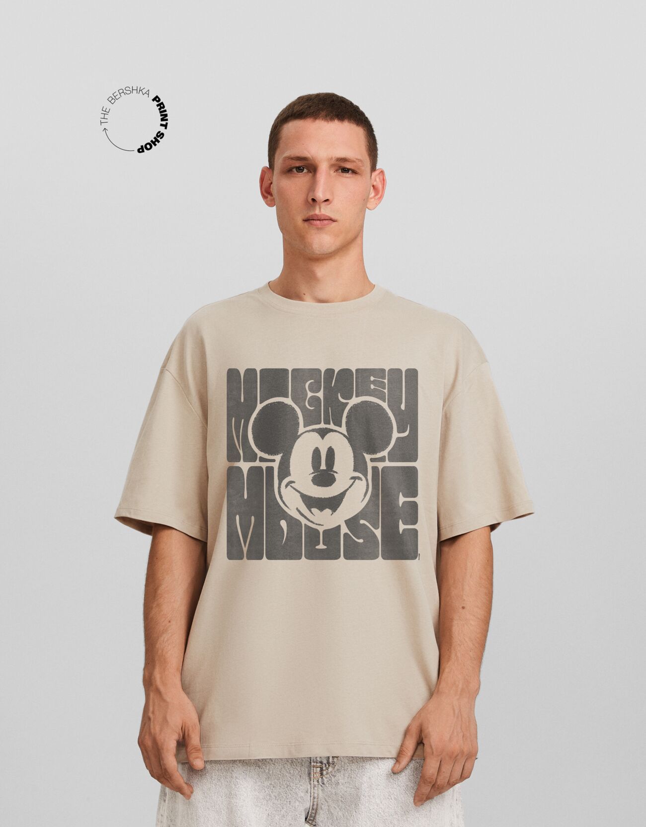 T shirt disney discount bershka