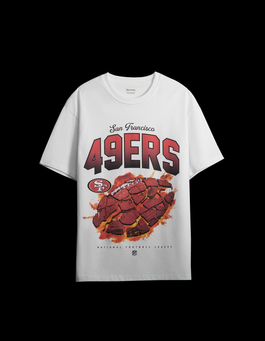 NFL San Francisco 49ers boxy fit short sleeve T-shirt
