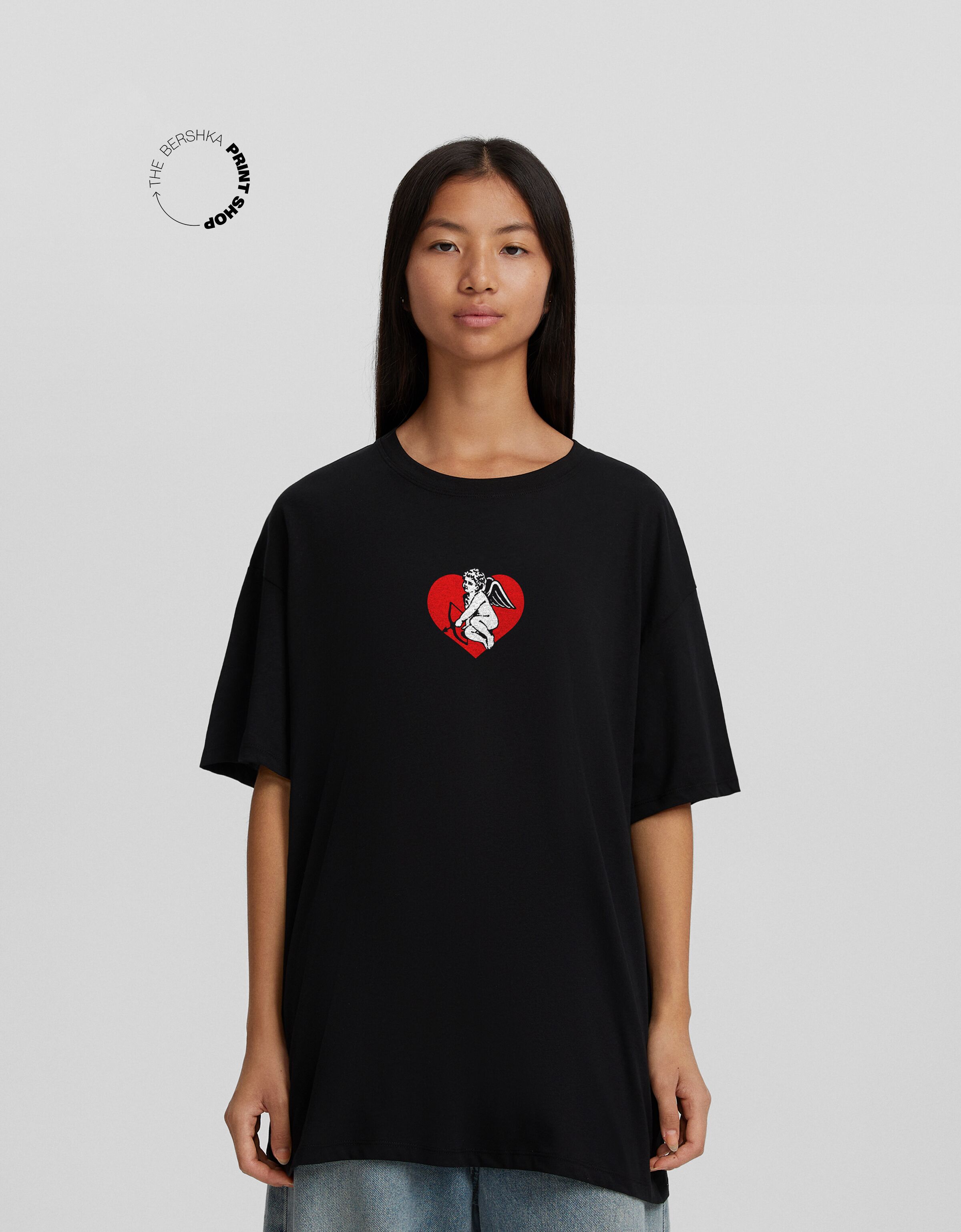 Bershka midnight t best sale shirt