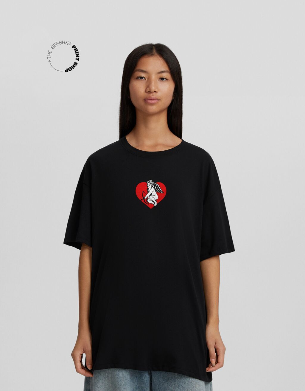 Bershka camisetas manga corta deals