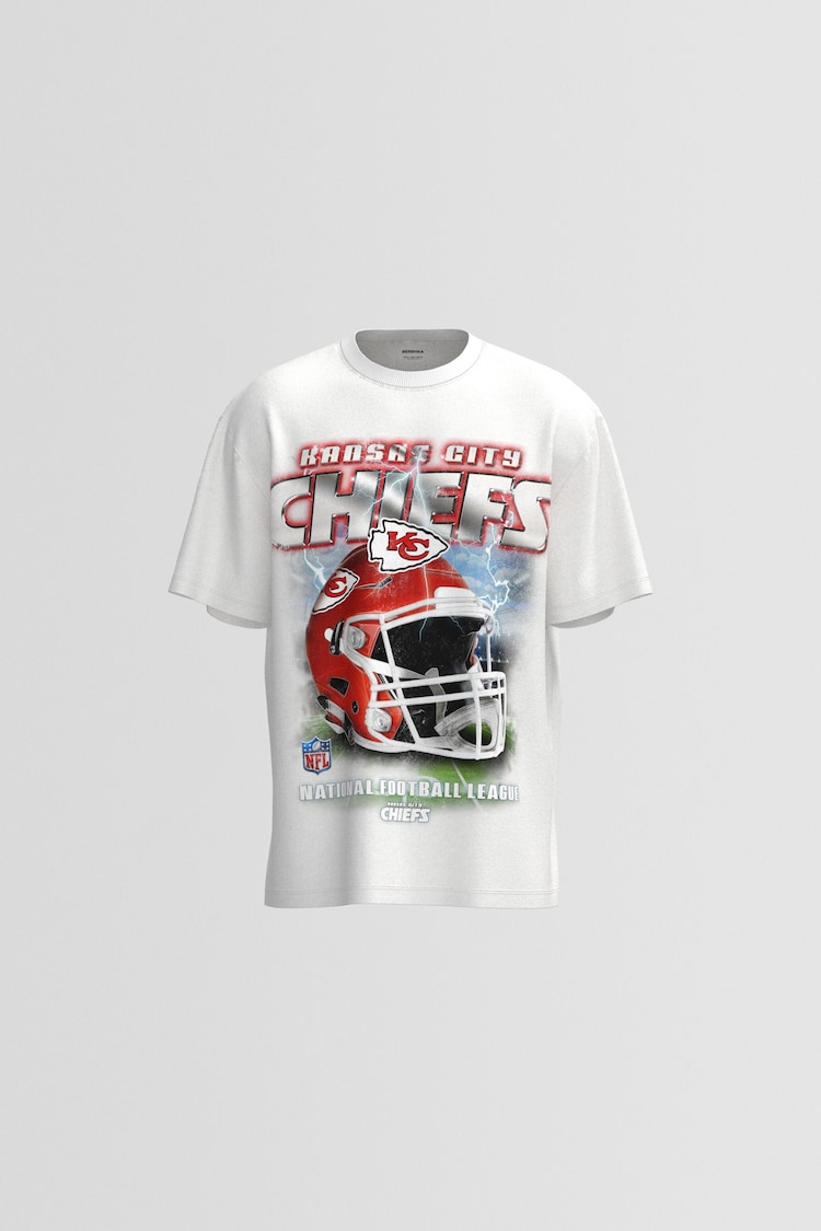 Tričko s krátkym rukávom štvorcového strihu NFL Kansas City Chiefs