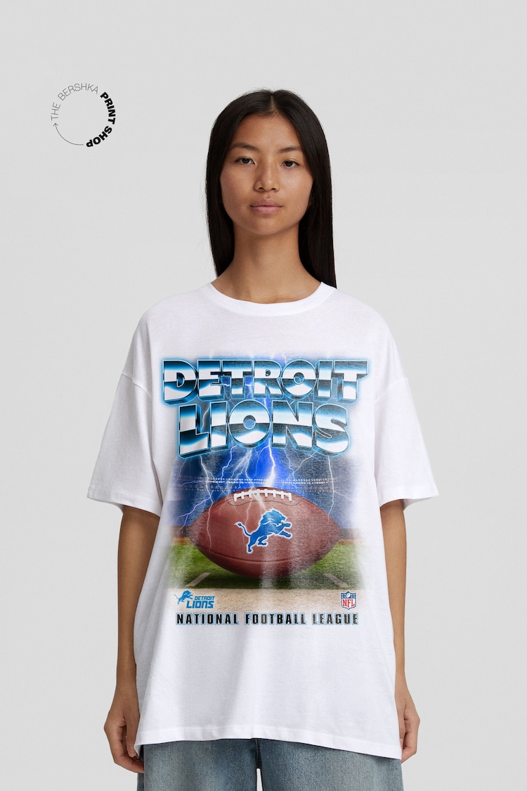 NFL Detroit Lions boxy fit short sleeve T-shirt