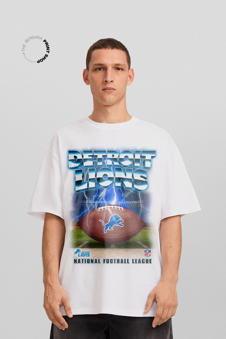 NFL Detroit Lions boxy fit short sleeve T-shirt