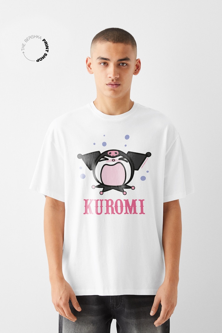 Kuromi boxy-fit short sleeve T-shirt