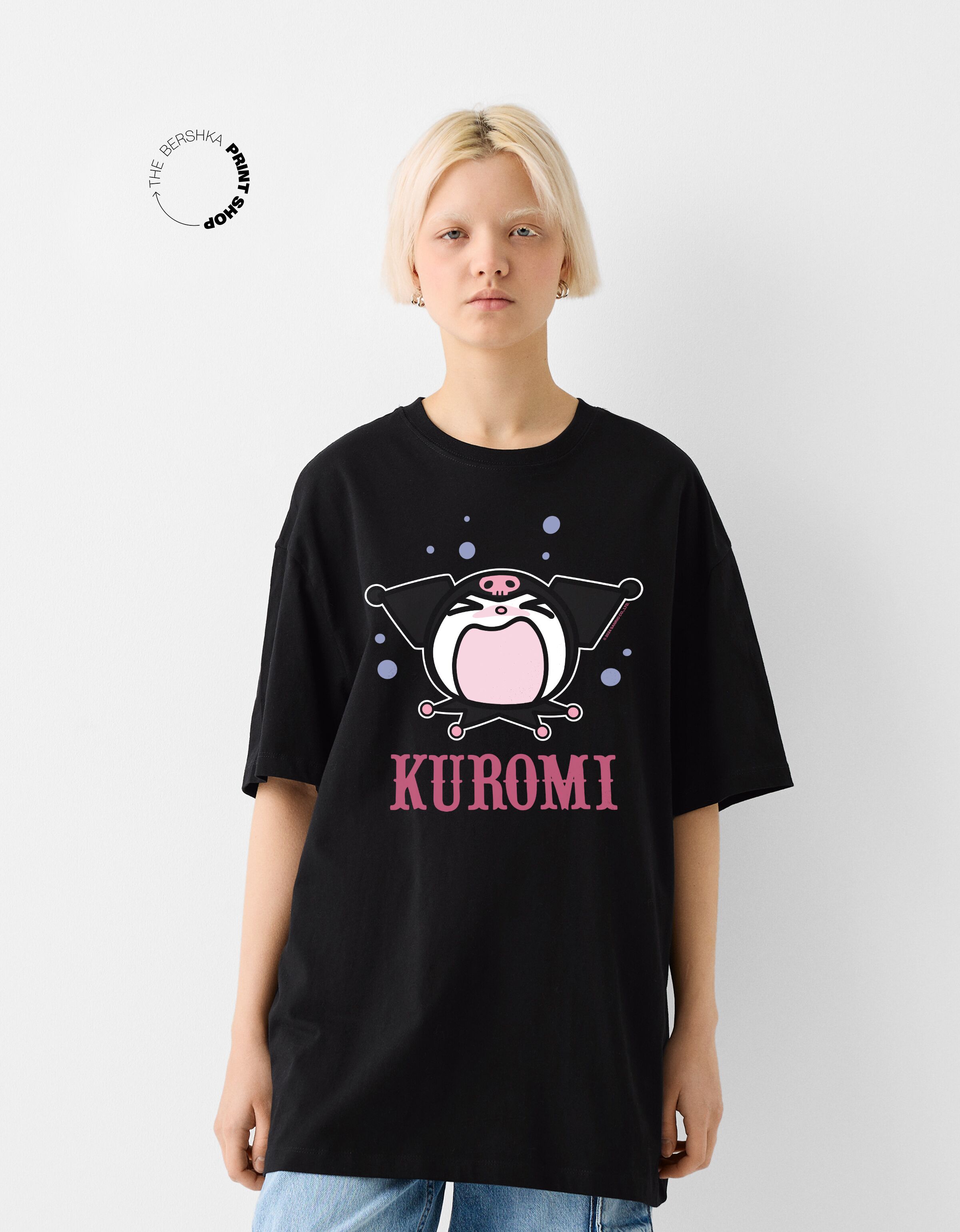 Camisetas de manga corta para mujer Nueva Colecci n BERSHKA Espa a