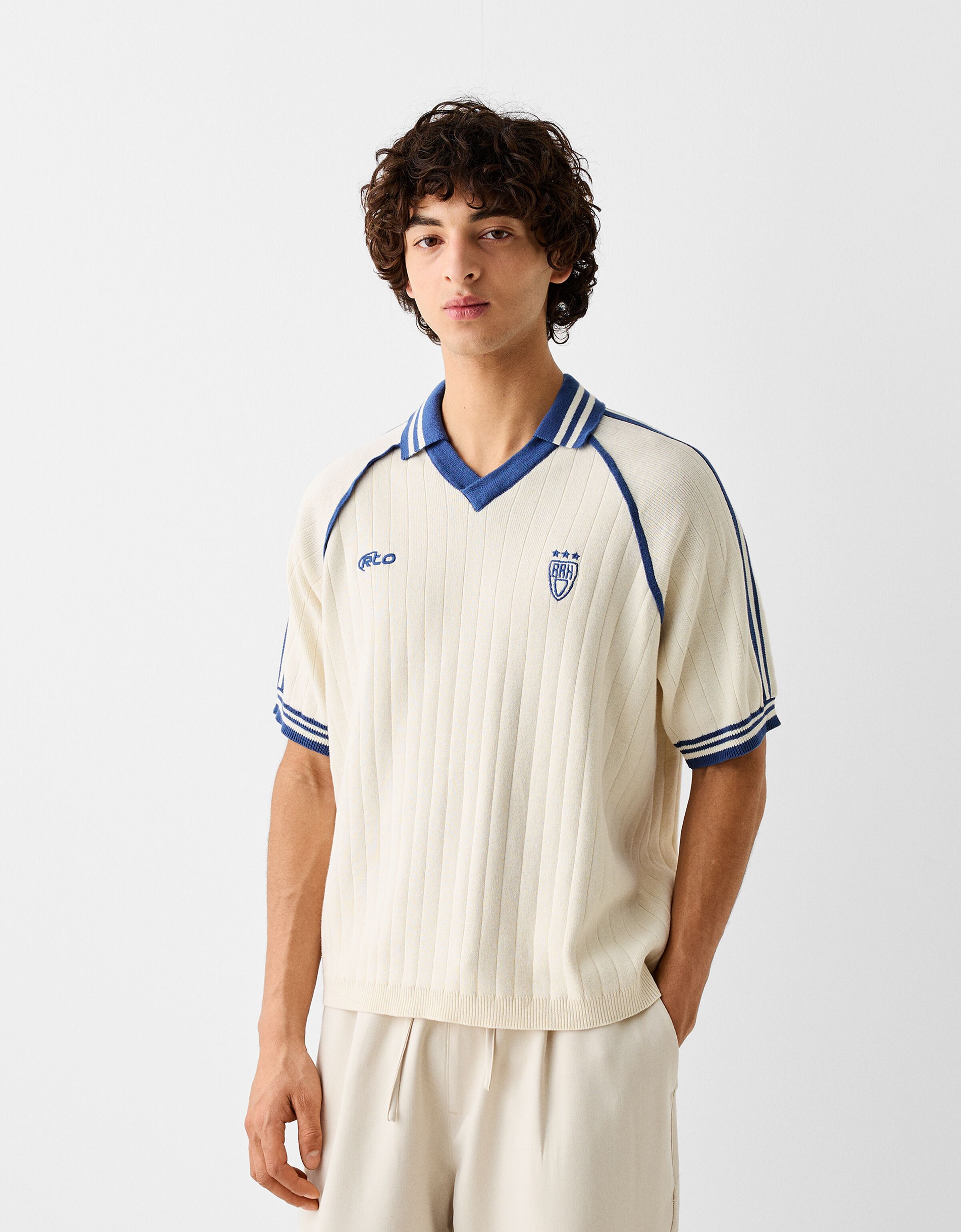 Bershka polo clearance shirt