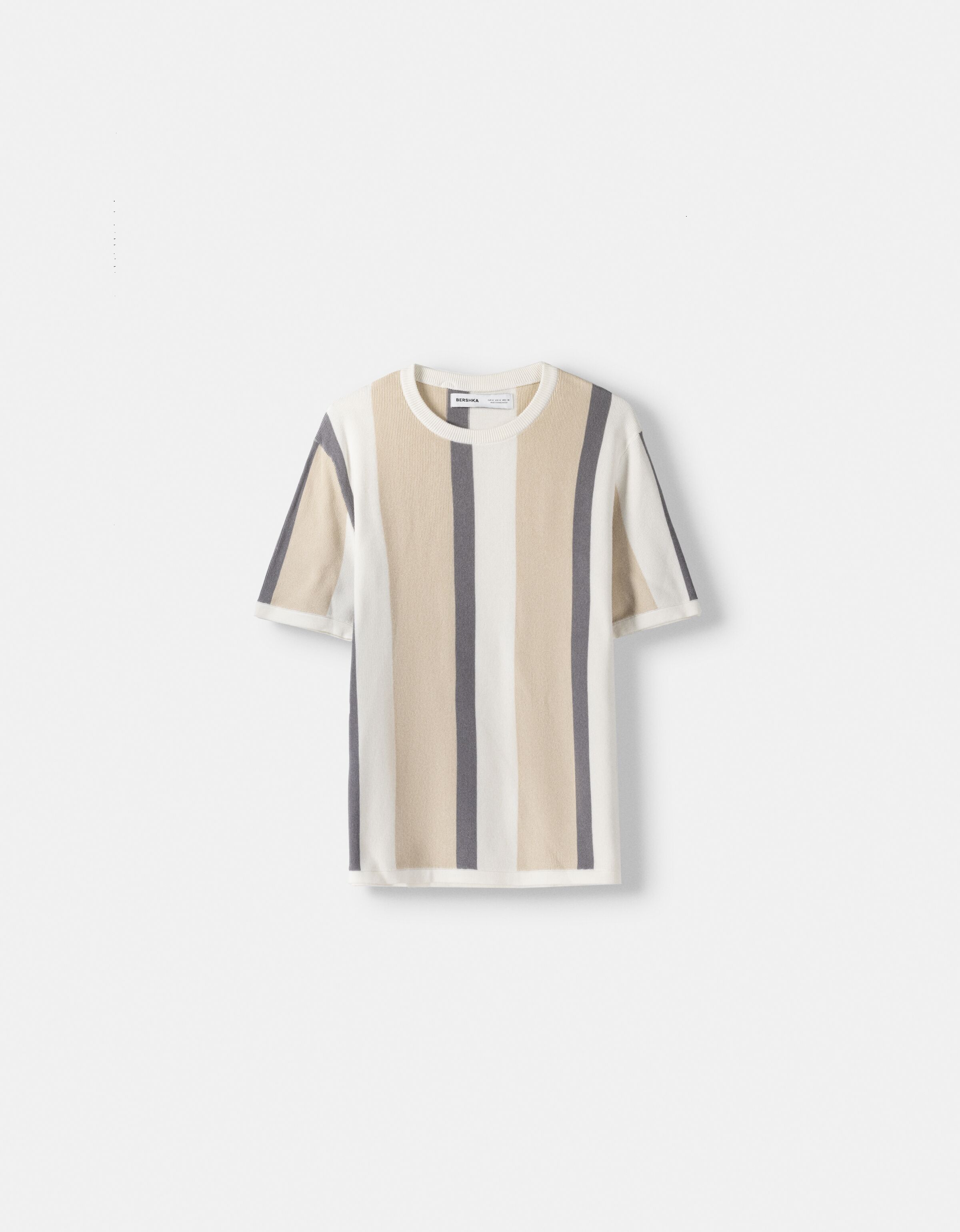 Camiseta de rayas online bershka