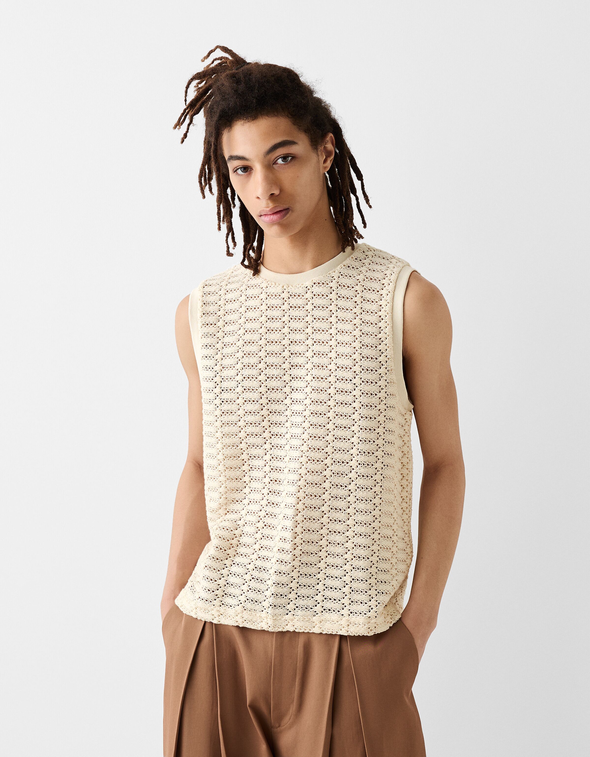Camisetas tirantes hombre bershka hotsell
