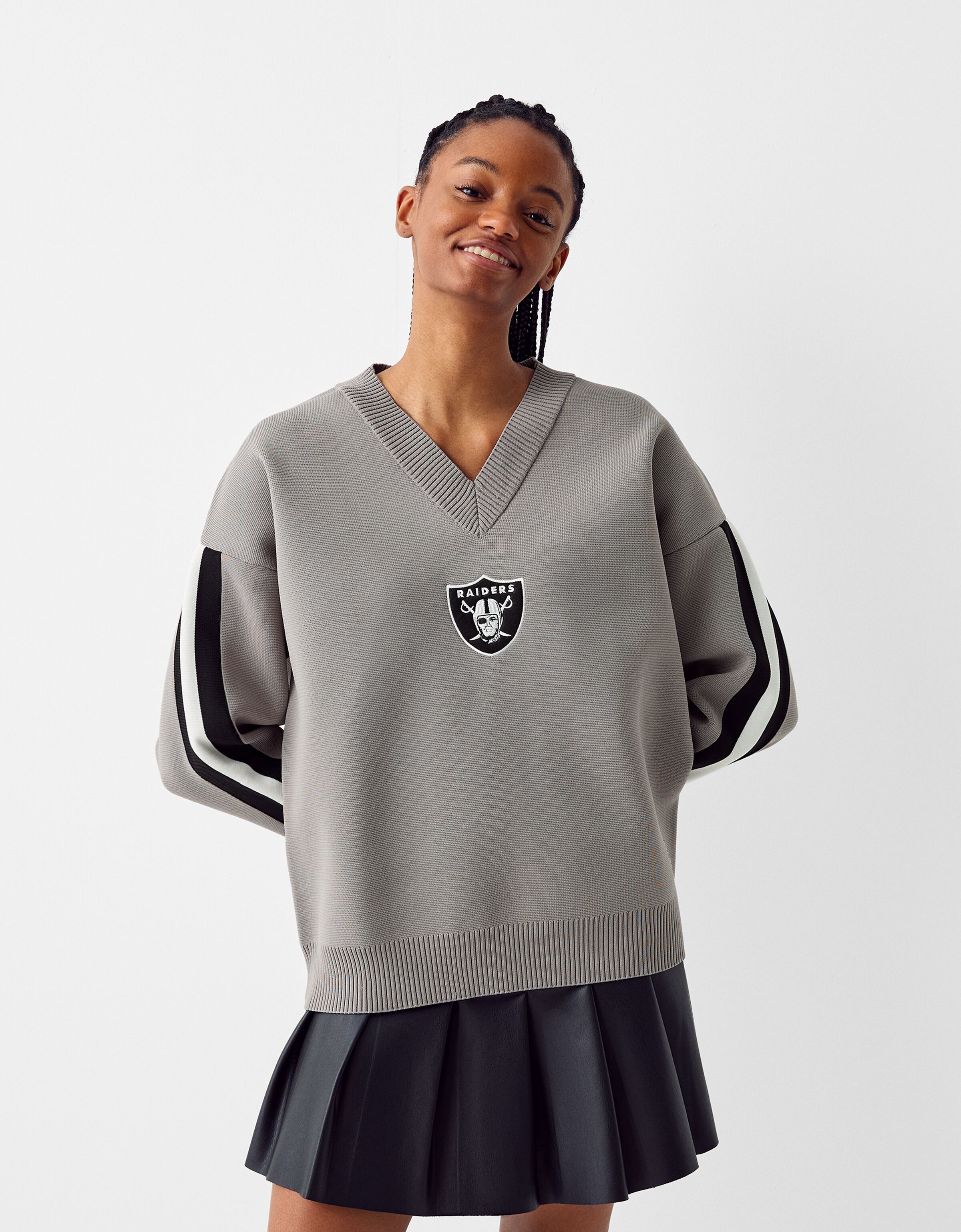 Raiders on sale sweater commercial