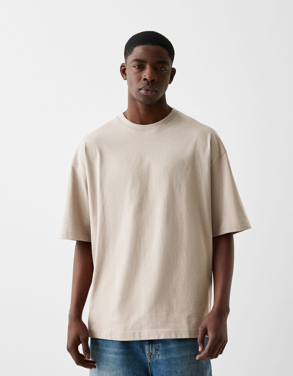 Oversized tee men sales