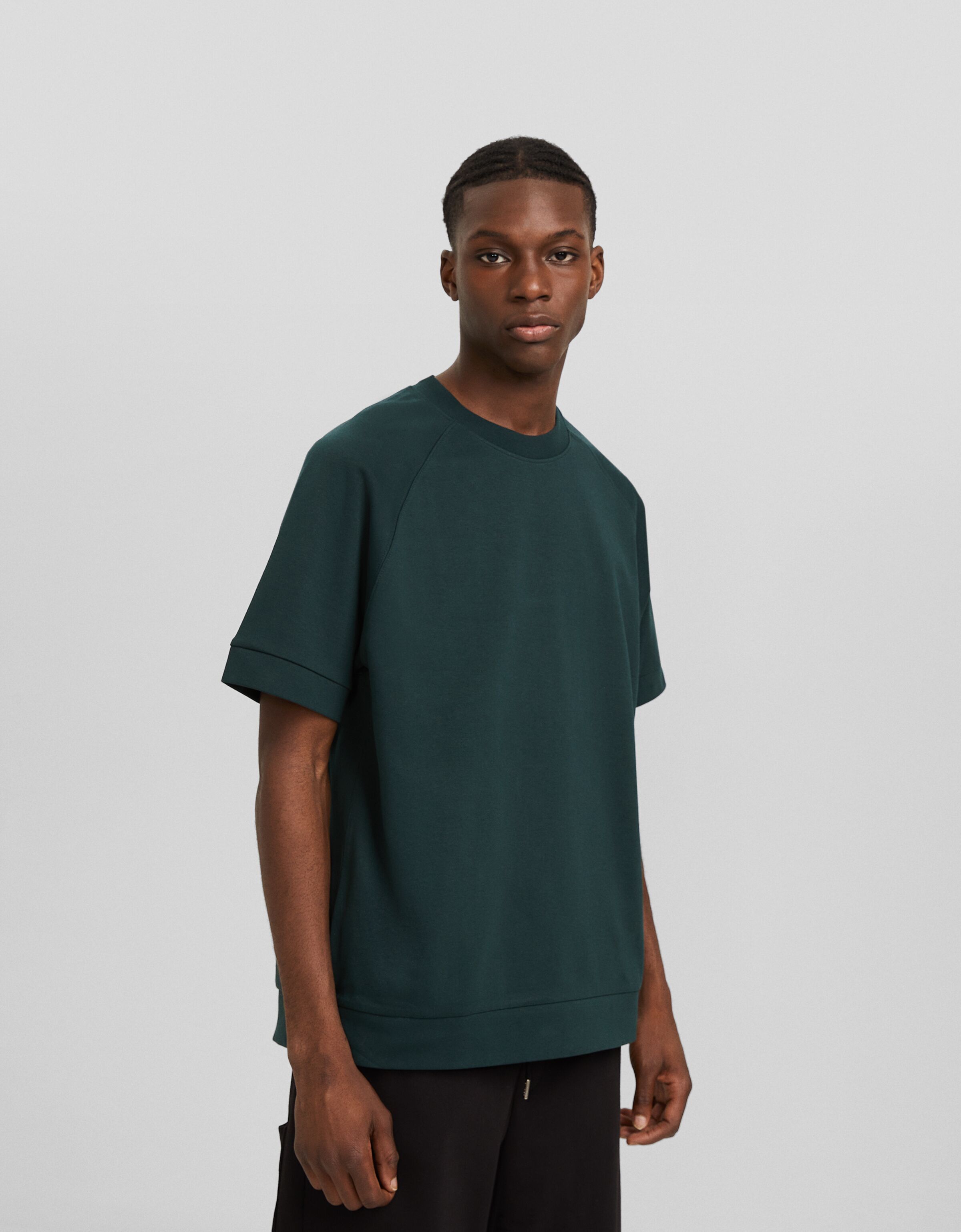 Boxy fit crewneck on sale