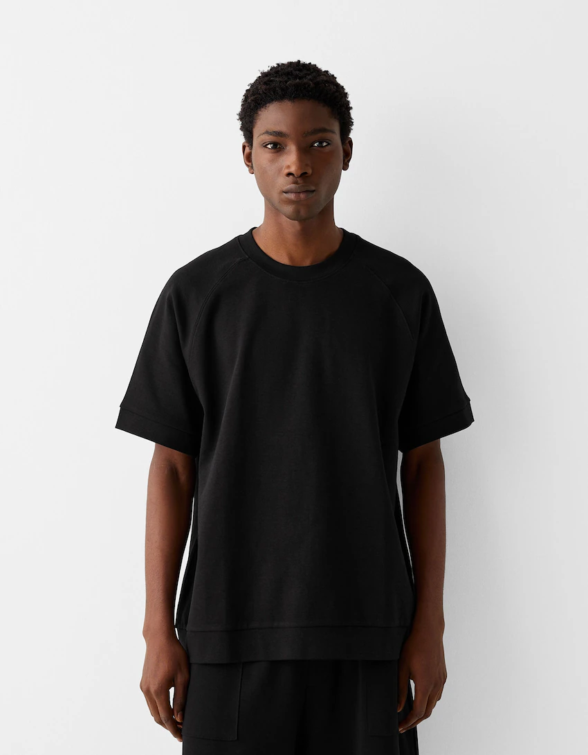 Short Sleeve Active T-Shirt, Black, 0/2