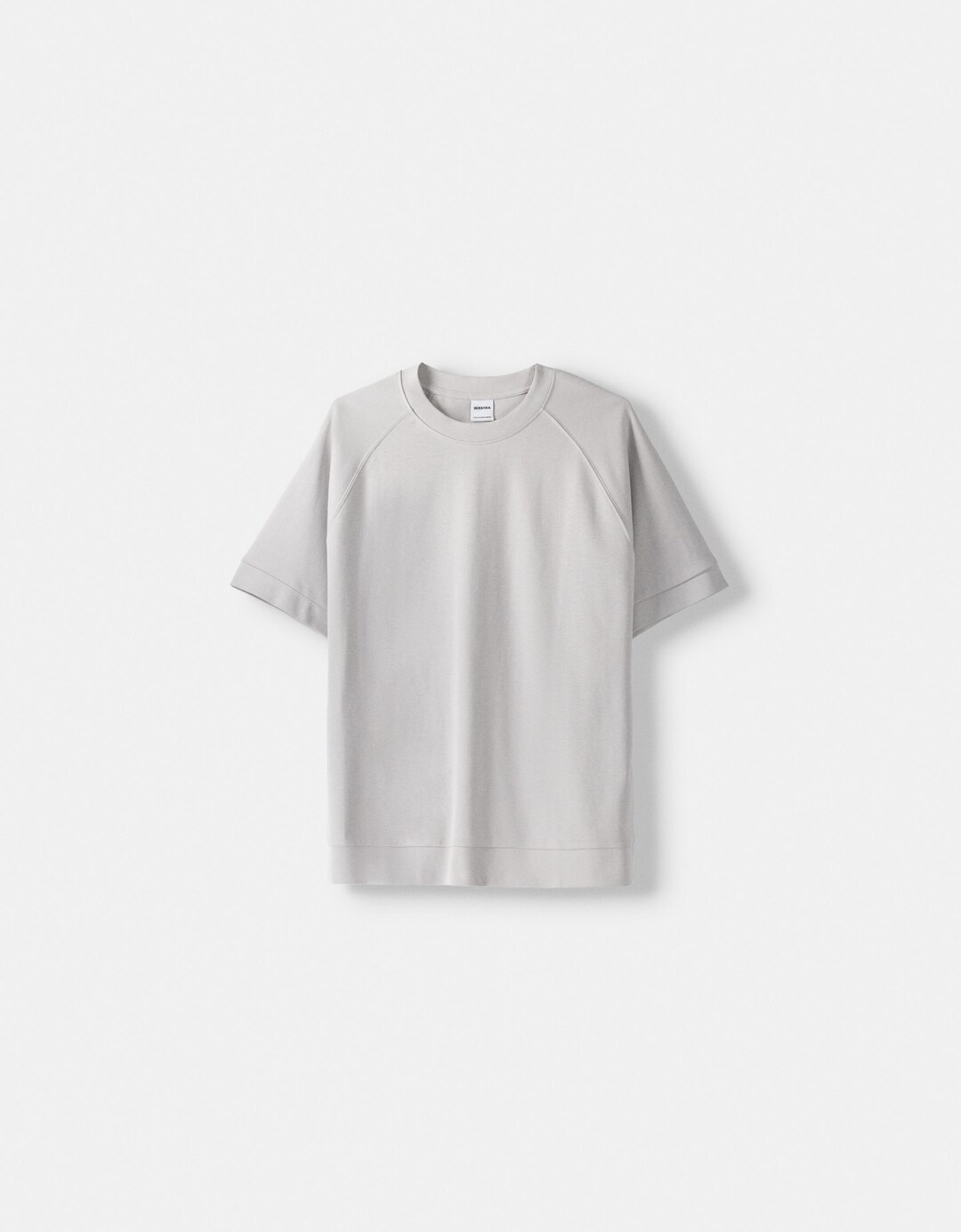 Interlock boxy fit short sleeve T-shirt