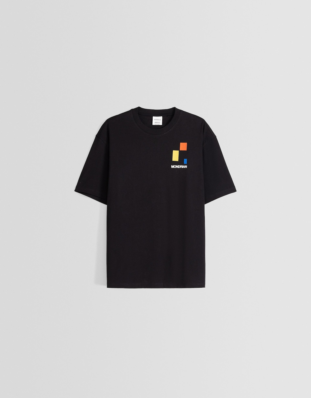 T-shirt Piet Mondrian manches courtes oversize