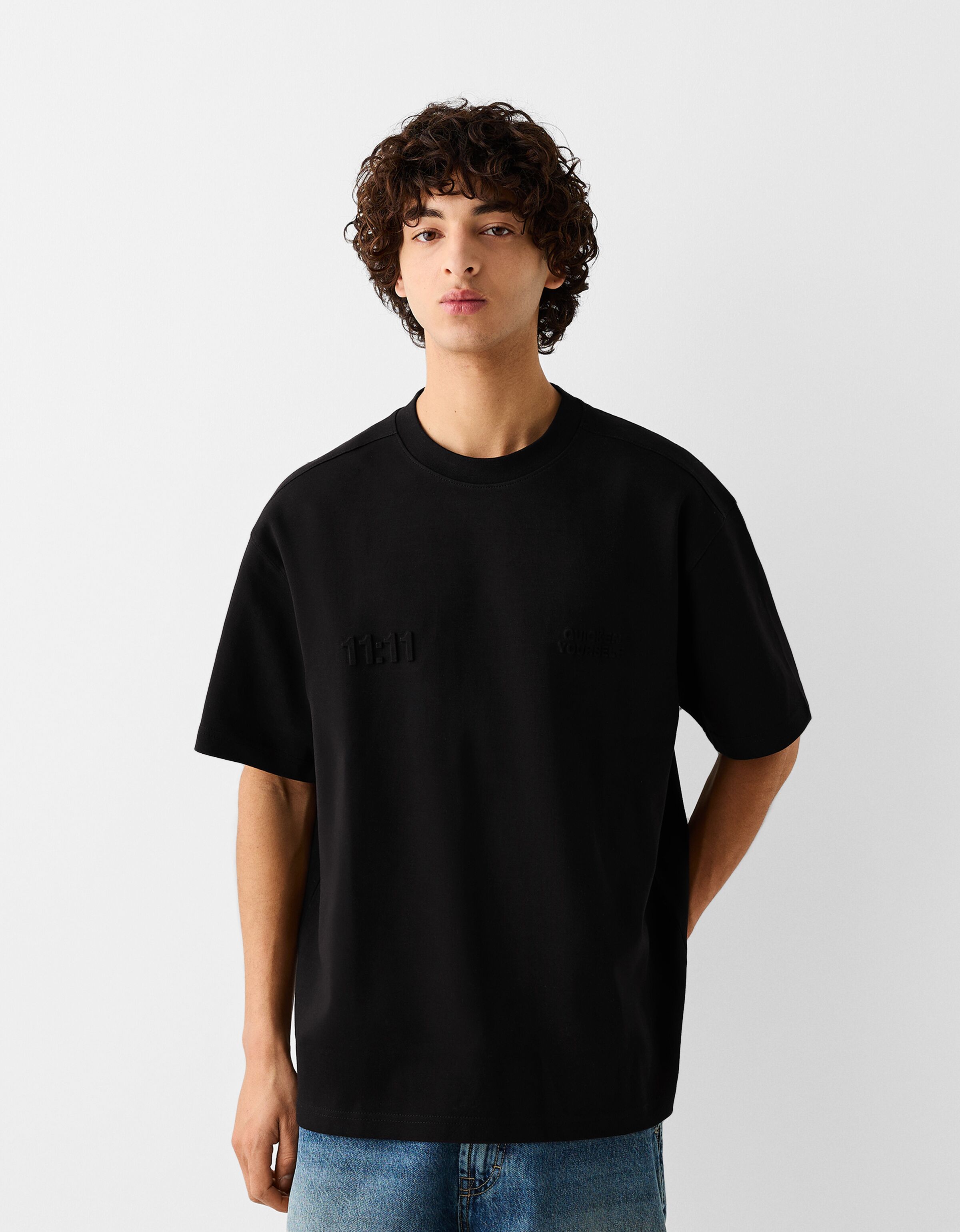 Bershka on sale uomo magliette