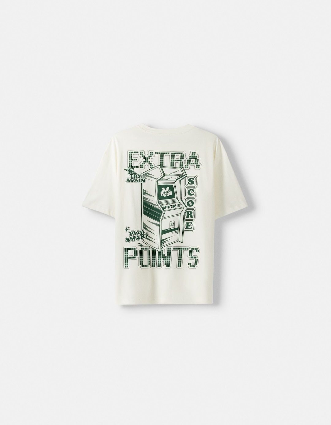 Printed boxy-fit short sleeve T-shirt