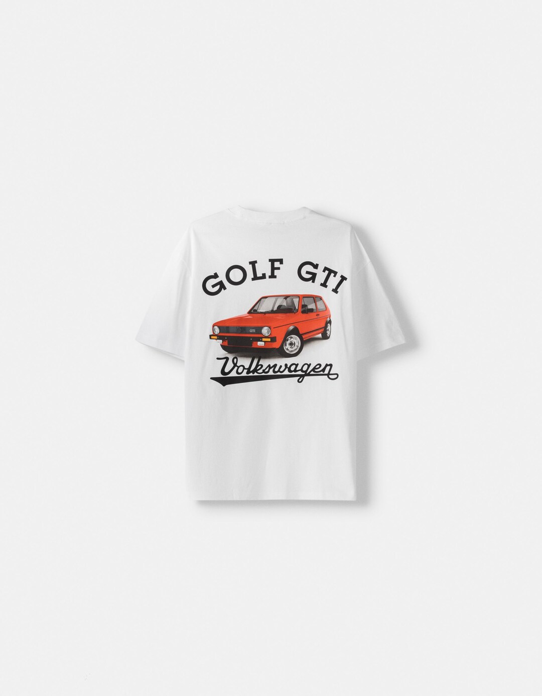 VOLKSWAGEN GOLF faded-effect boxy fit short sleeve T-shirt