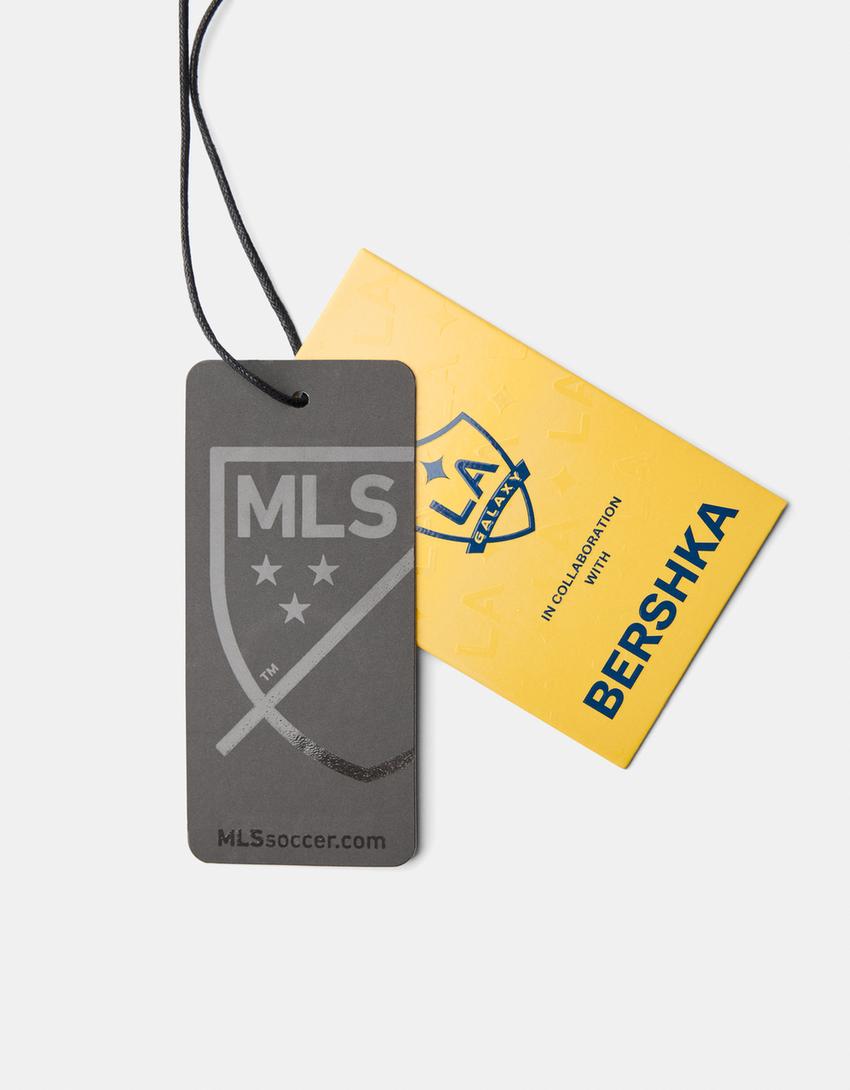 T-shirt technique LA Galaxy imprimé-Blanc-8