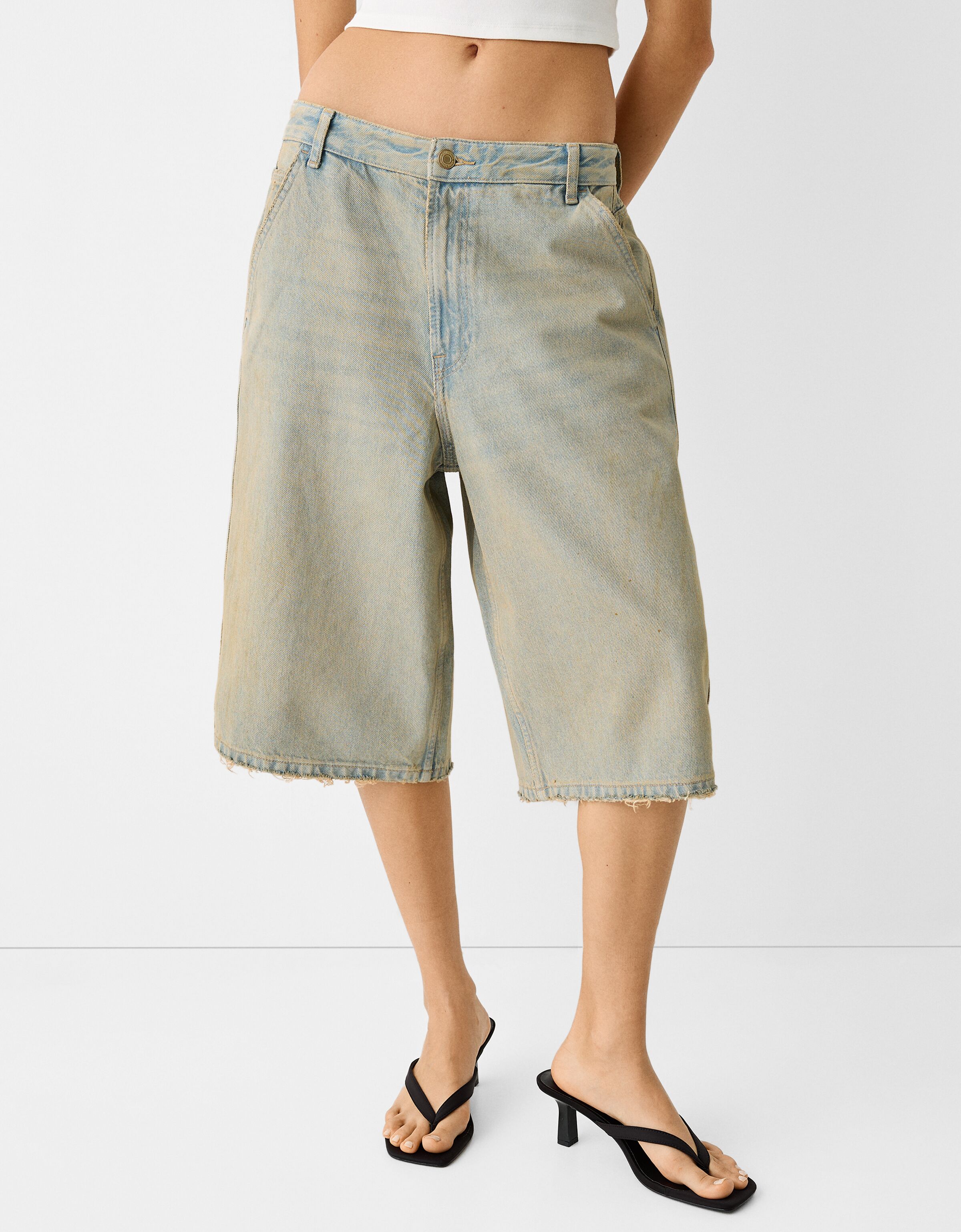 Bermuda jeans best sale skate