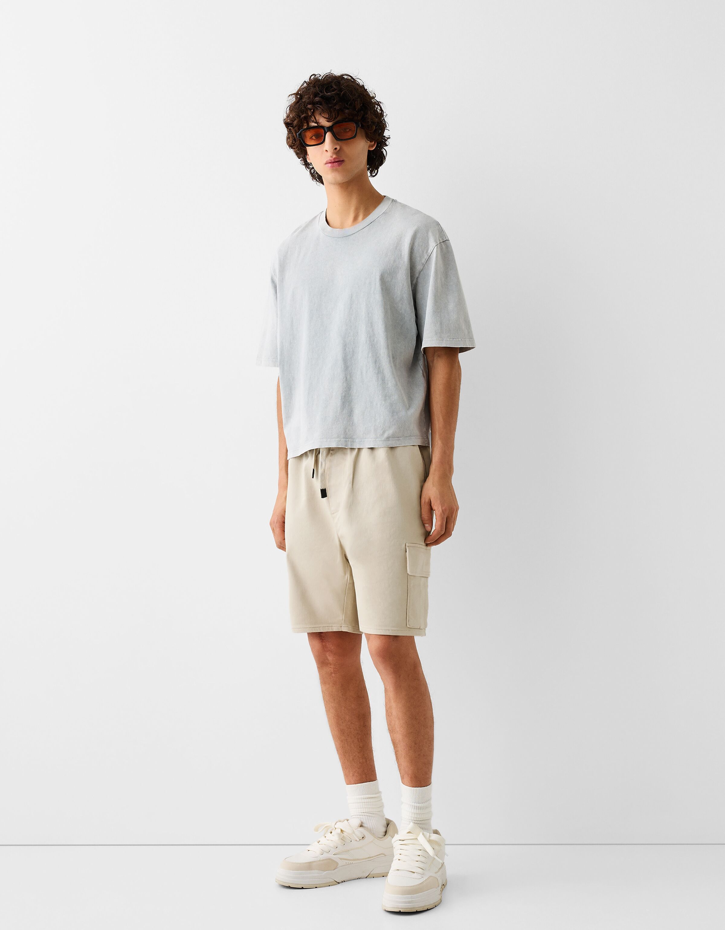 Bershka discount shorts hombre