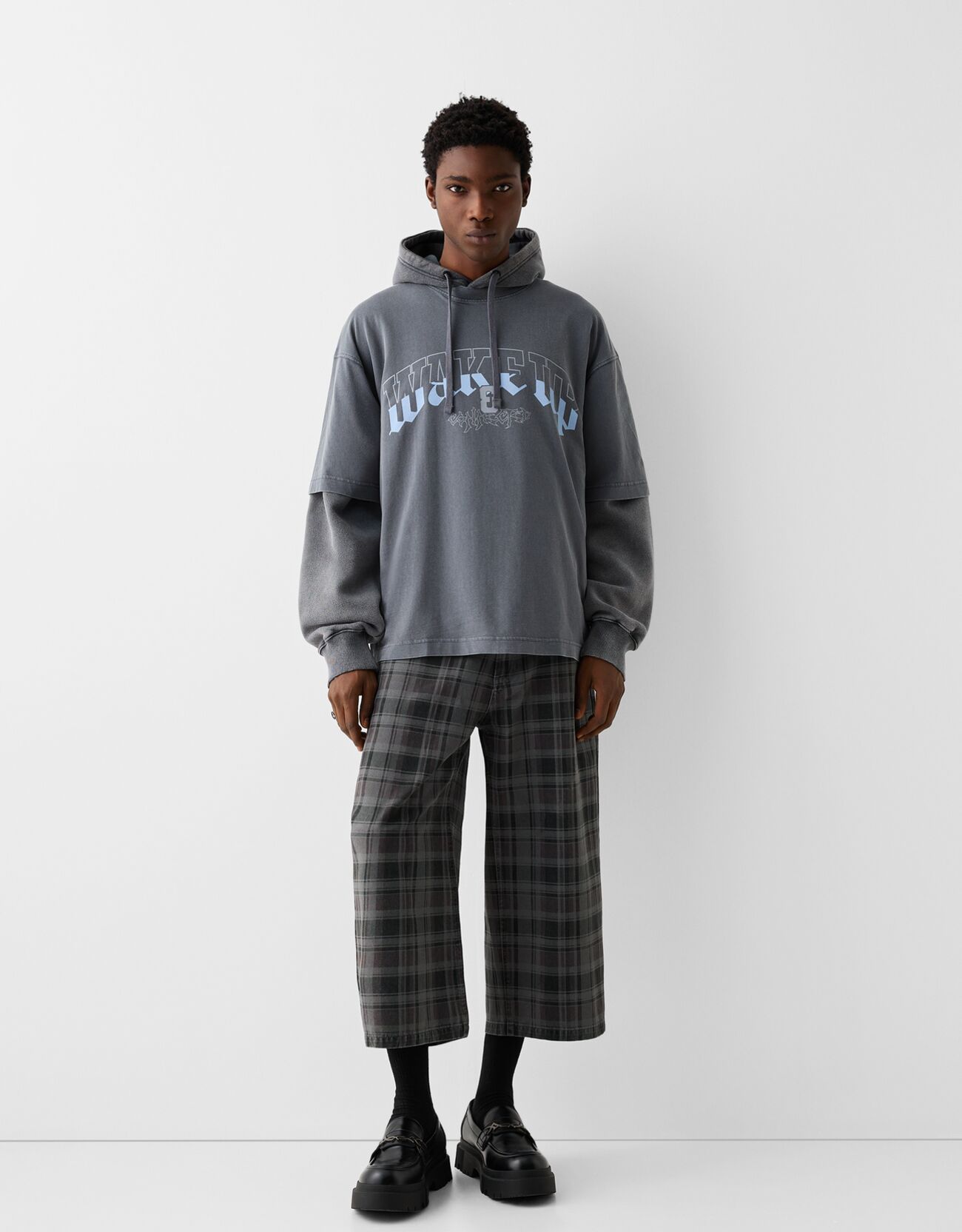 Bermuda carreaux Nouveaut s Homme Bershka