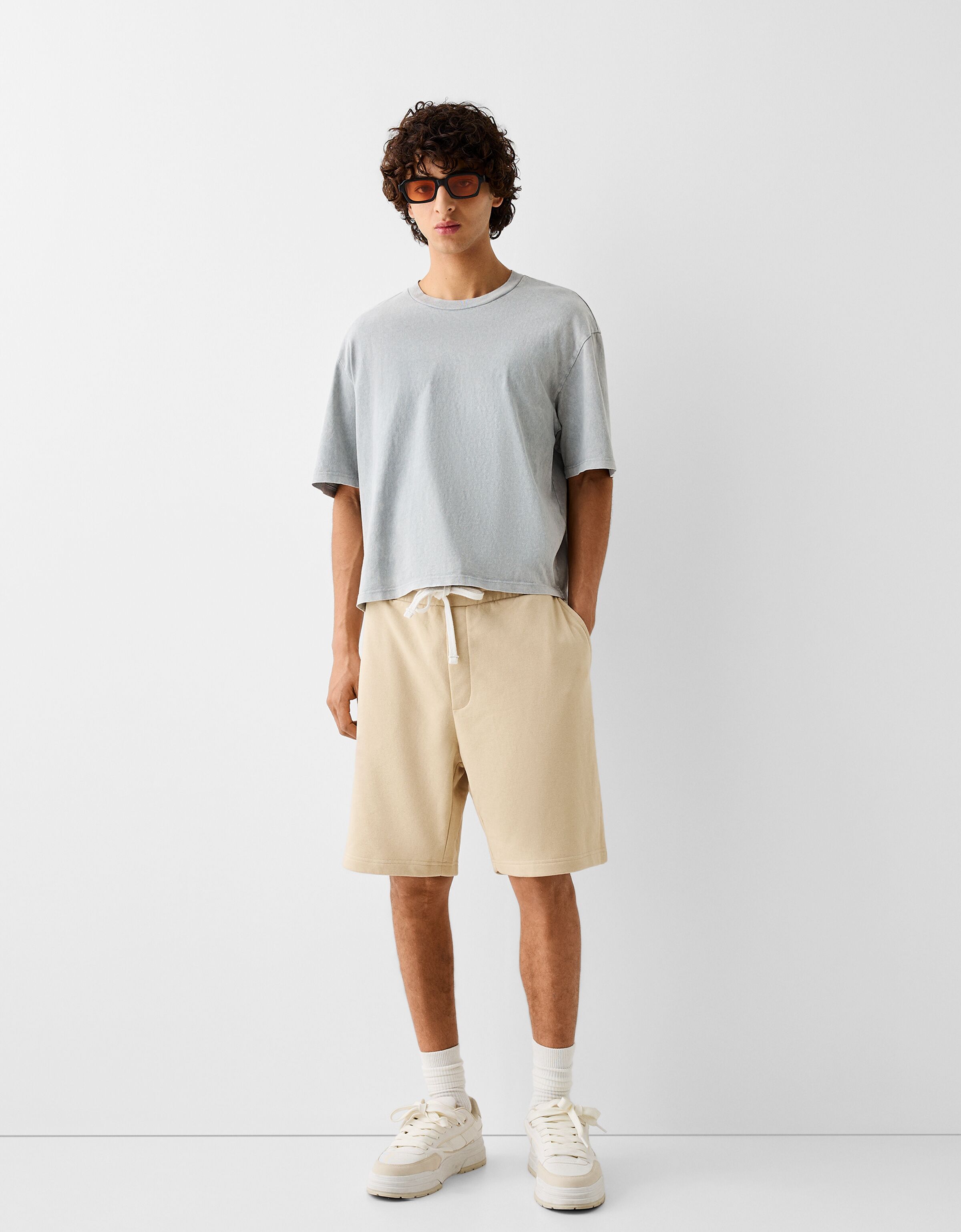 Bermudas vaqueras best sale hombre bershka