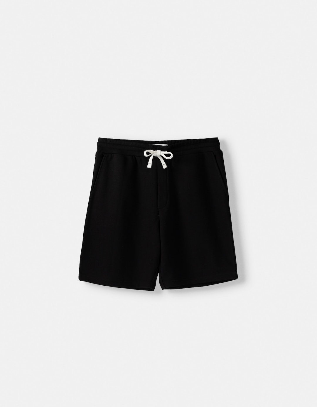 Plush bermuda shorts