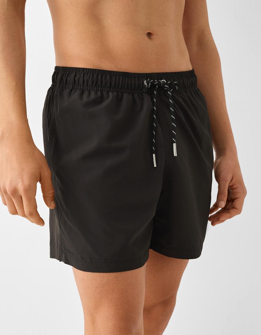 Maillot de bain basique-Noir-1