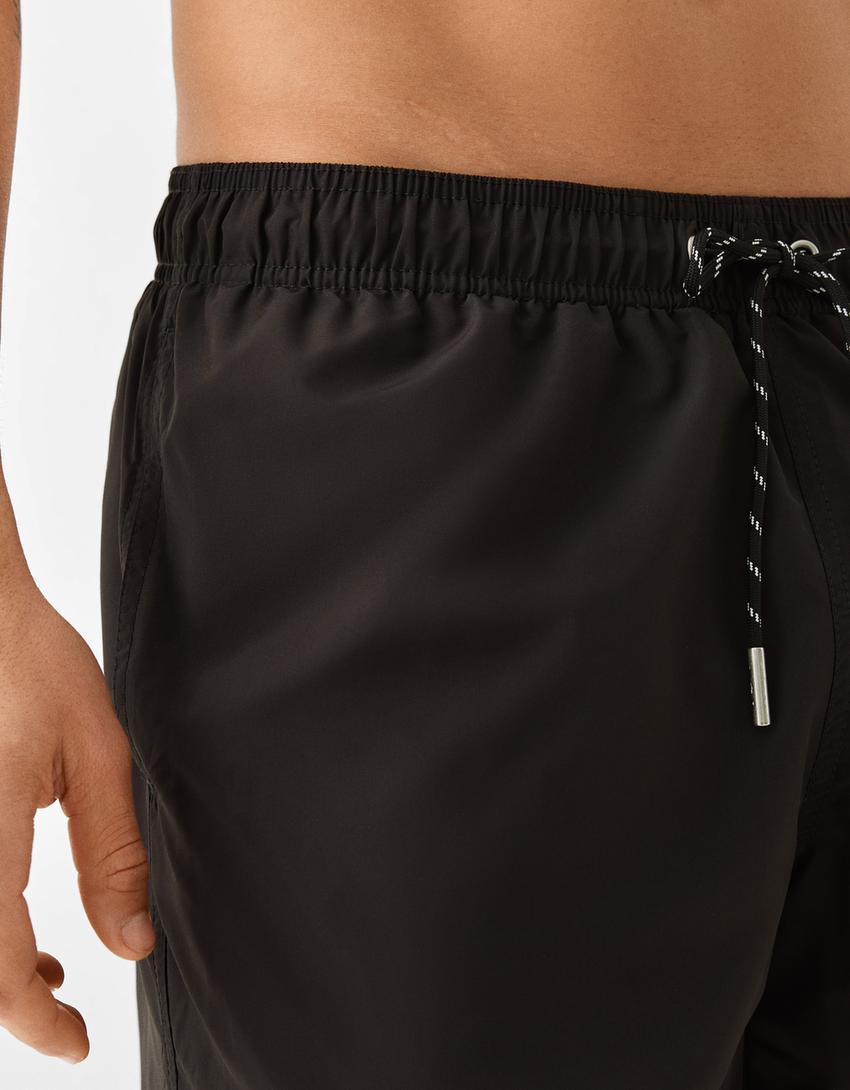 Maillot de bain basique-Noir-5