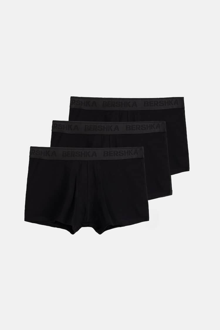 Set 3 boxers cintura print