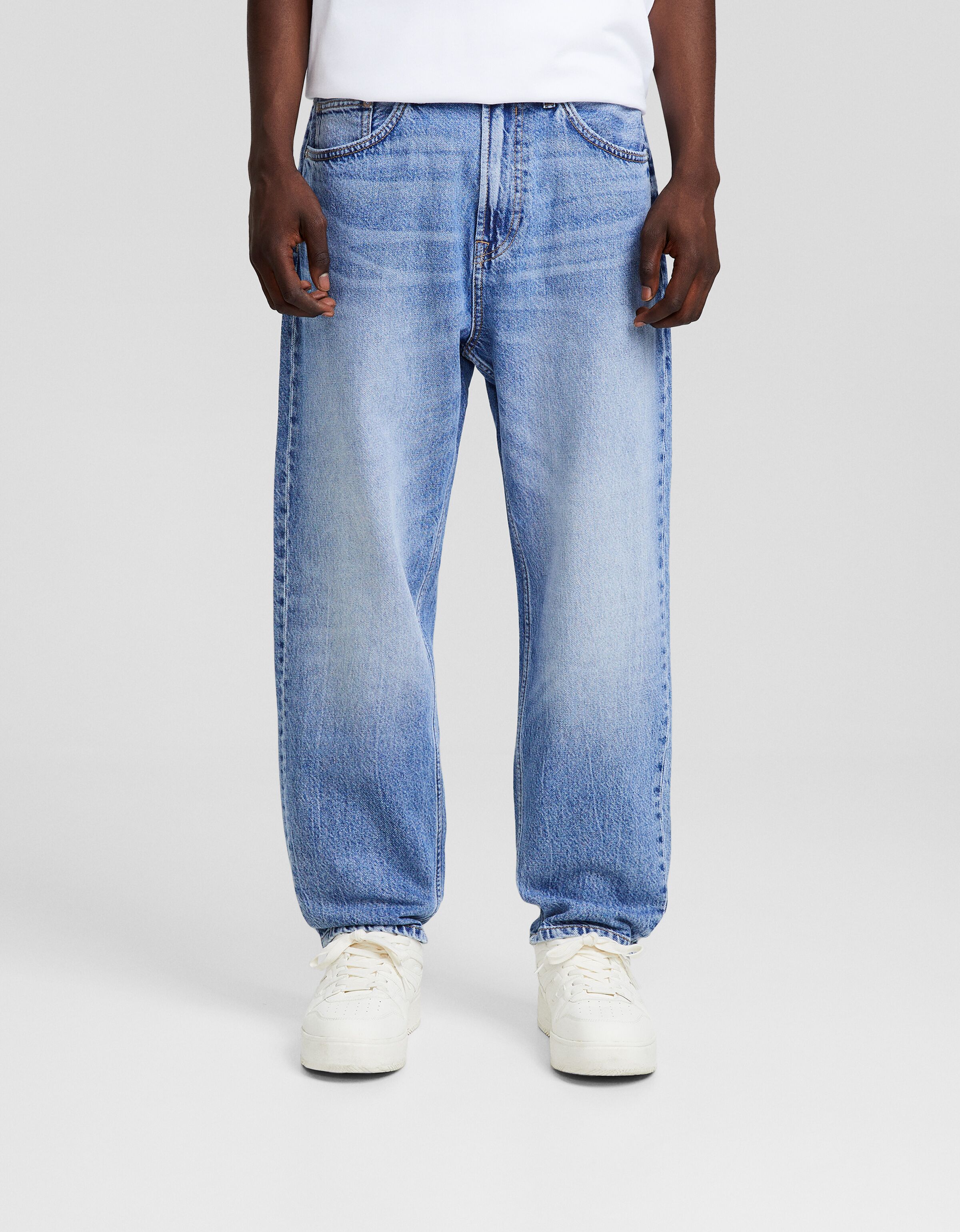 Jeans best sale loose hombre