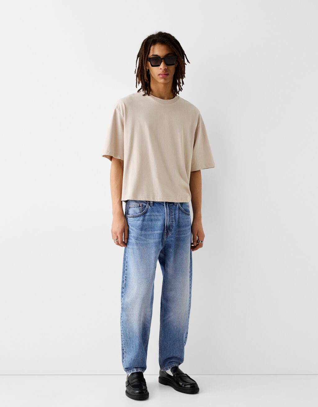 Jeans relaxed hot sale fit bershka