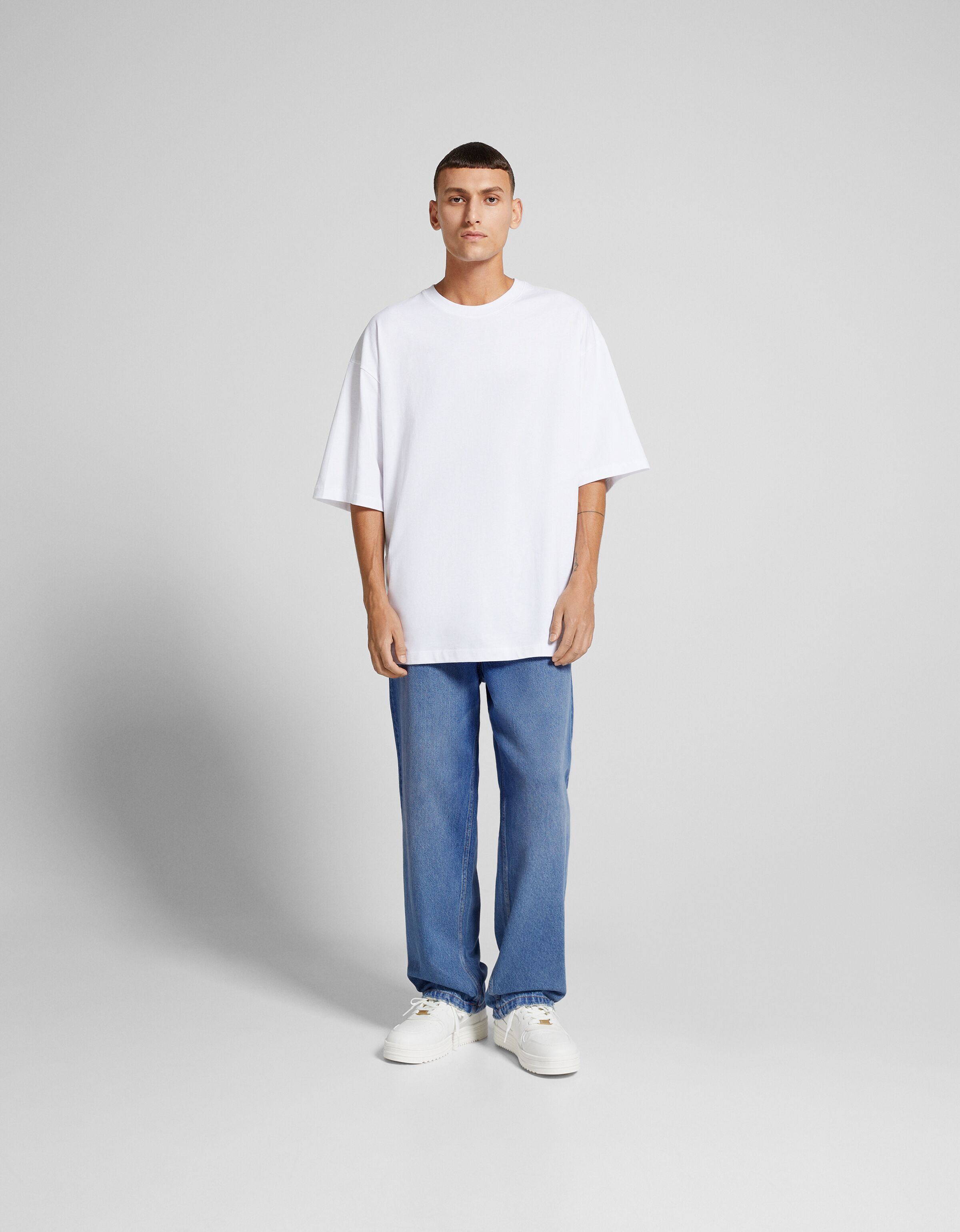 Jeans baggy deals uomo bershka