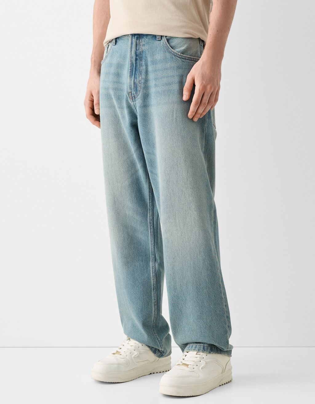 Baggy grey hot sale jeans