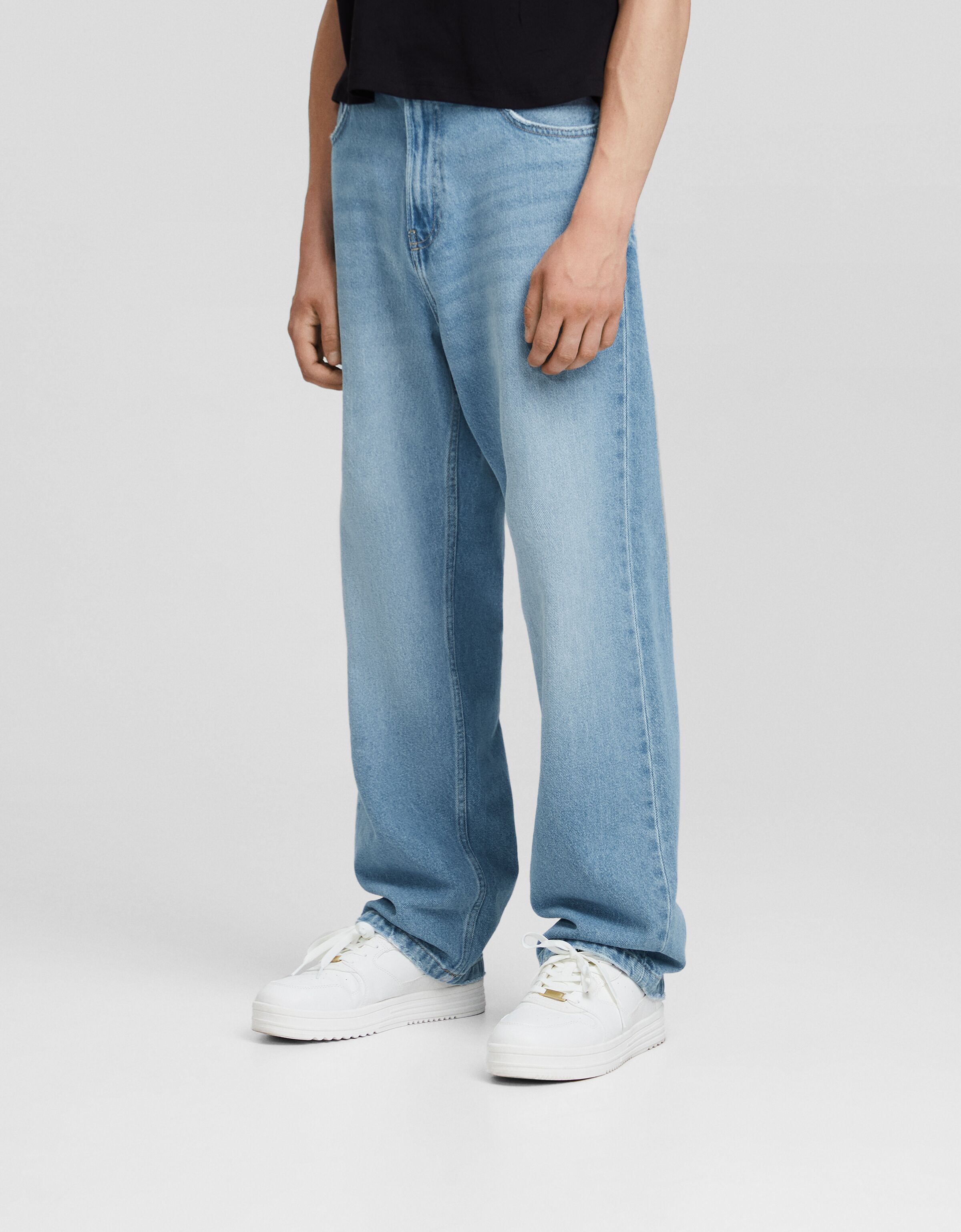 Baggy hotsell jeans uomo