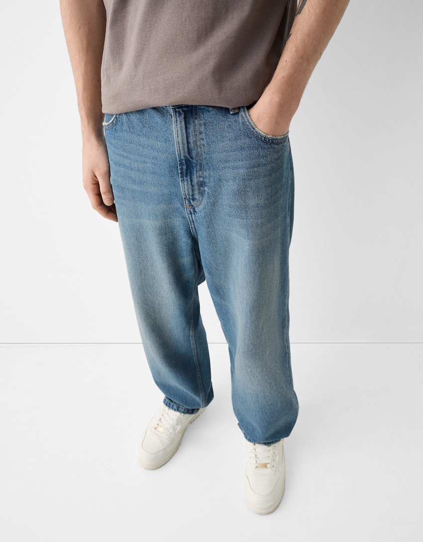 Baggy jeans-Washed out blue-3