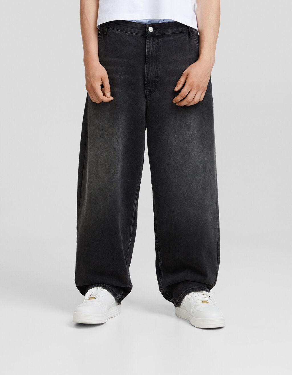Faded skater fit jeans Men Bershka