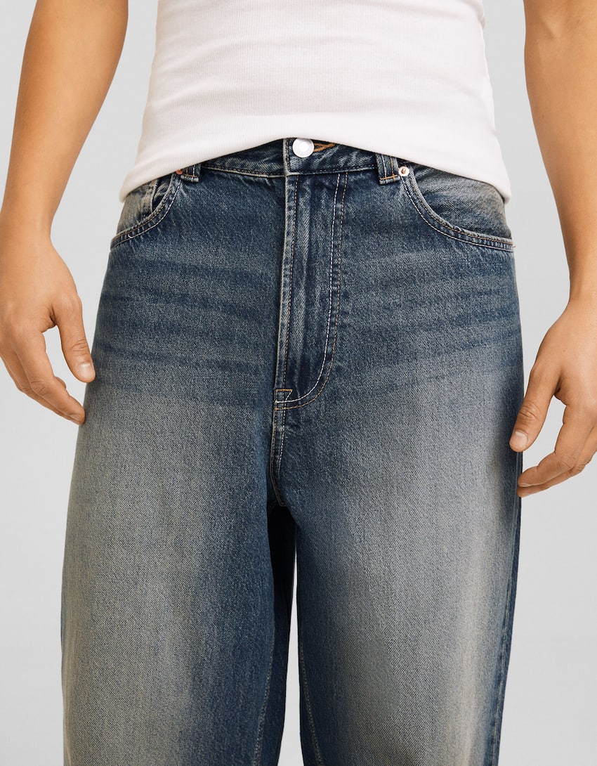 Super baggy jeans-Washed out blue-3