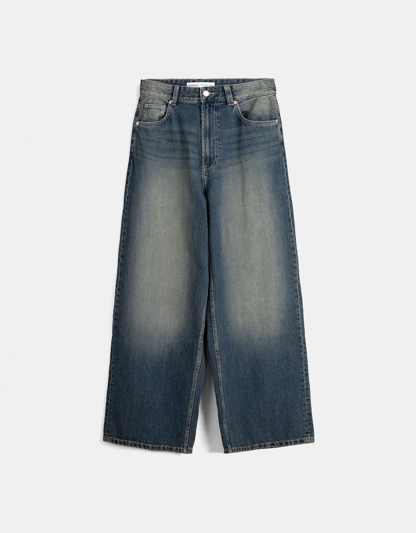 Super baggy jeans-Washed out blue-4