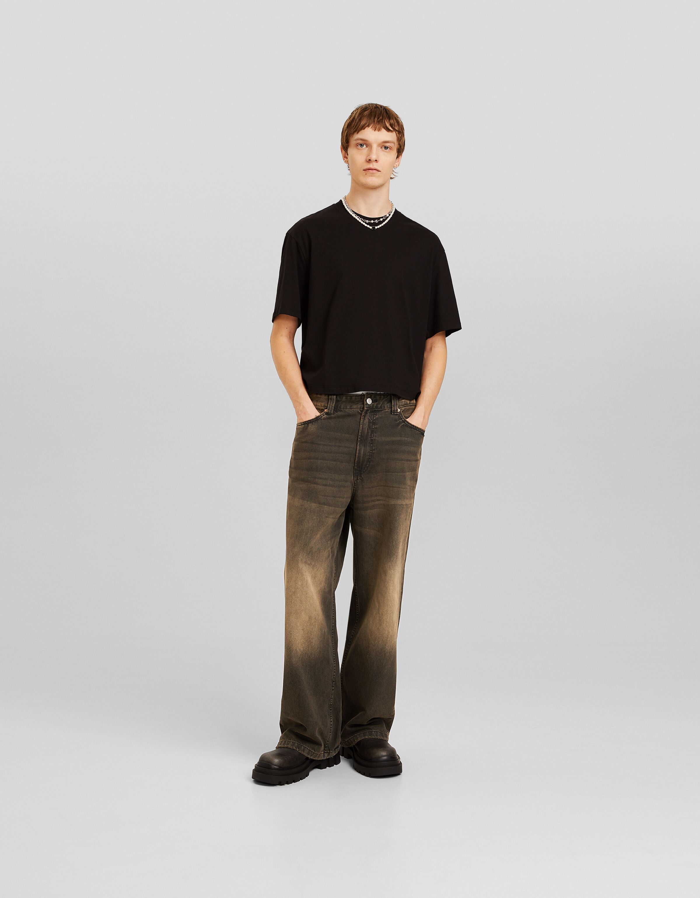 Jeans uomo bershka store
