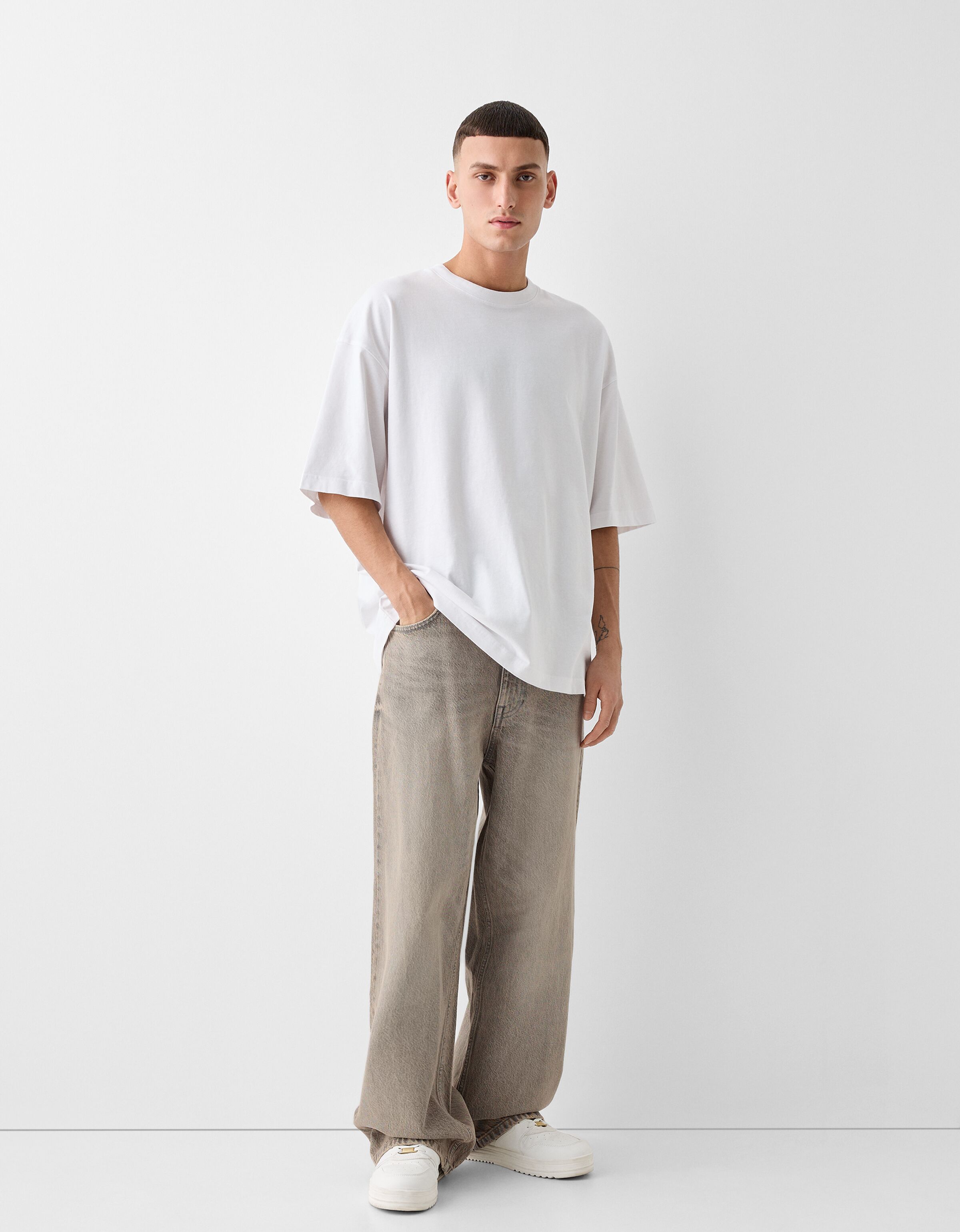 Bershka pantalones best sale cuadros hombre