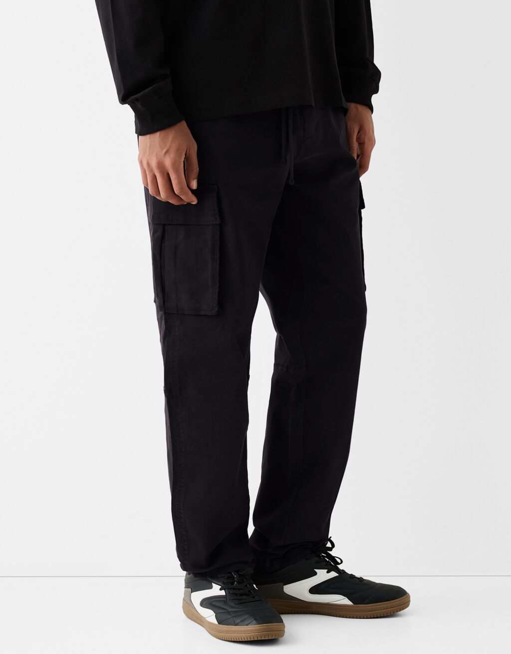 Mens cotton hot sale combat trousers