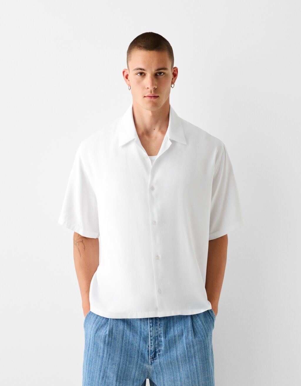MENS SHORT SLV SHIRT BLISS OF BOHEMIA main image 1