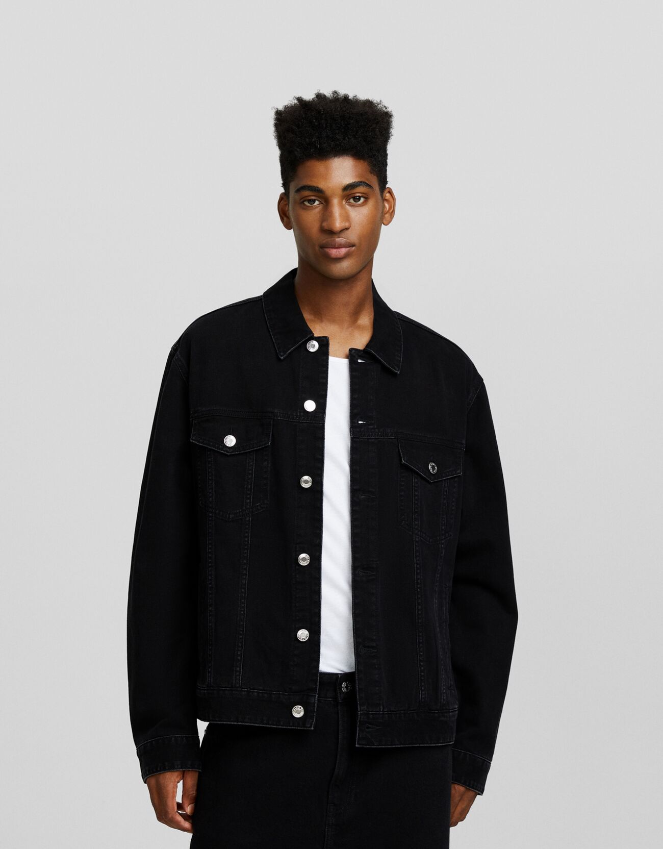 Regular-fit denim jacket