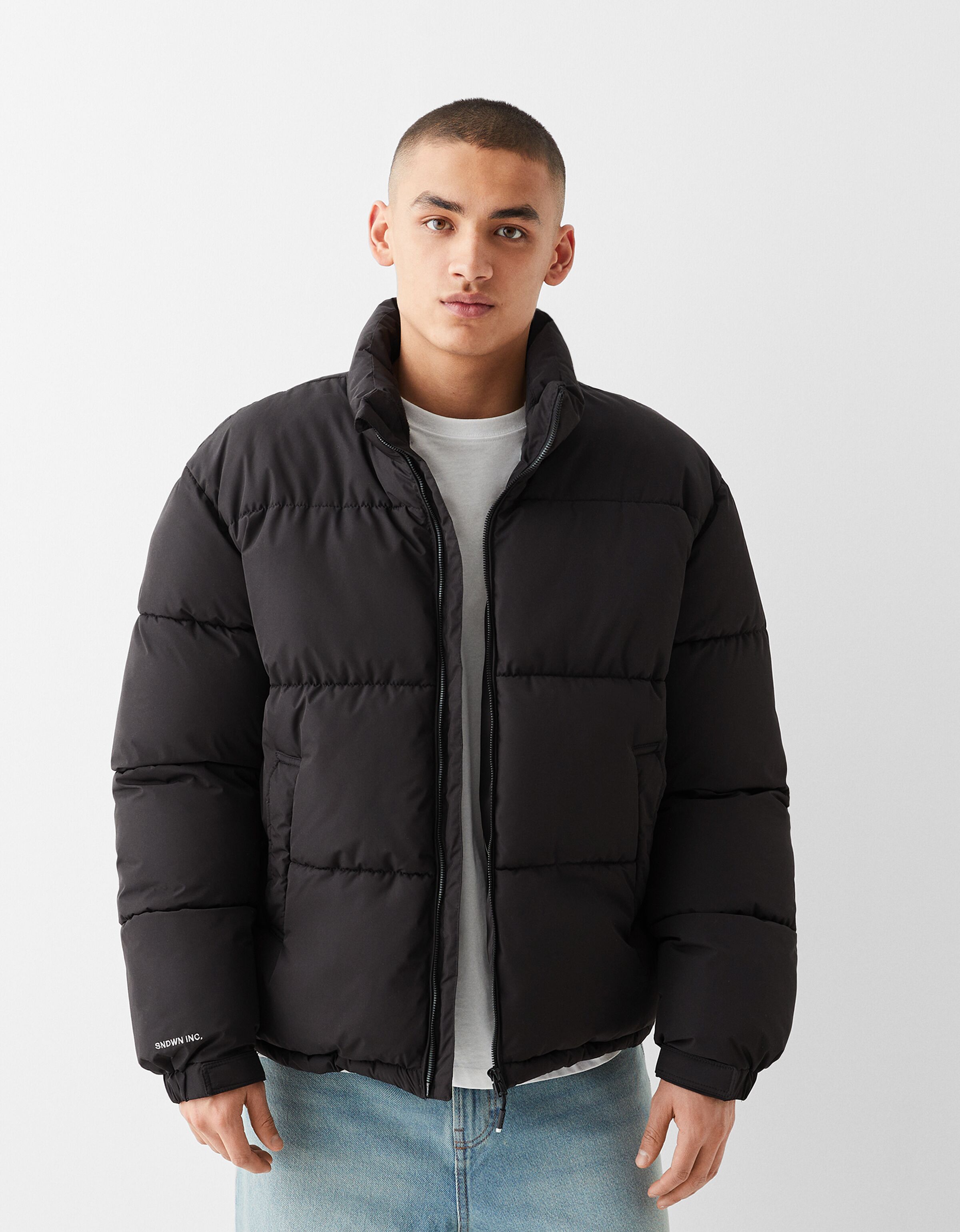 Puffer jacket Jackets and coats Men Bershka