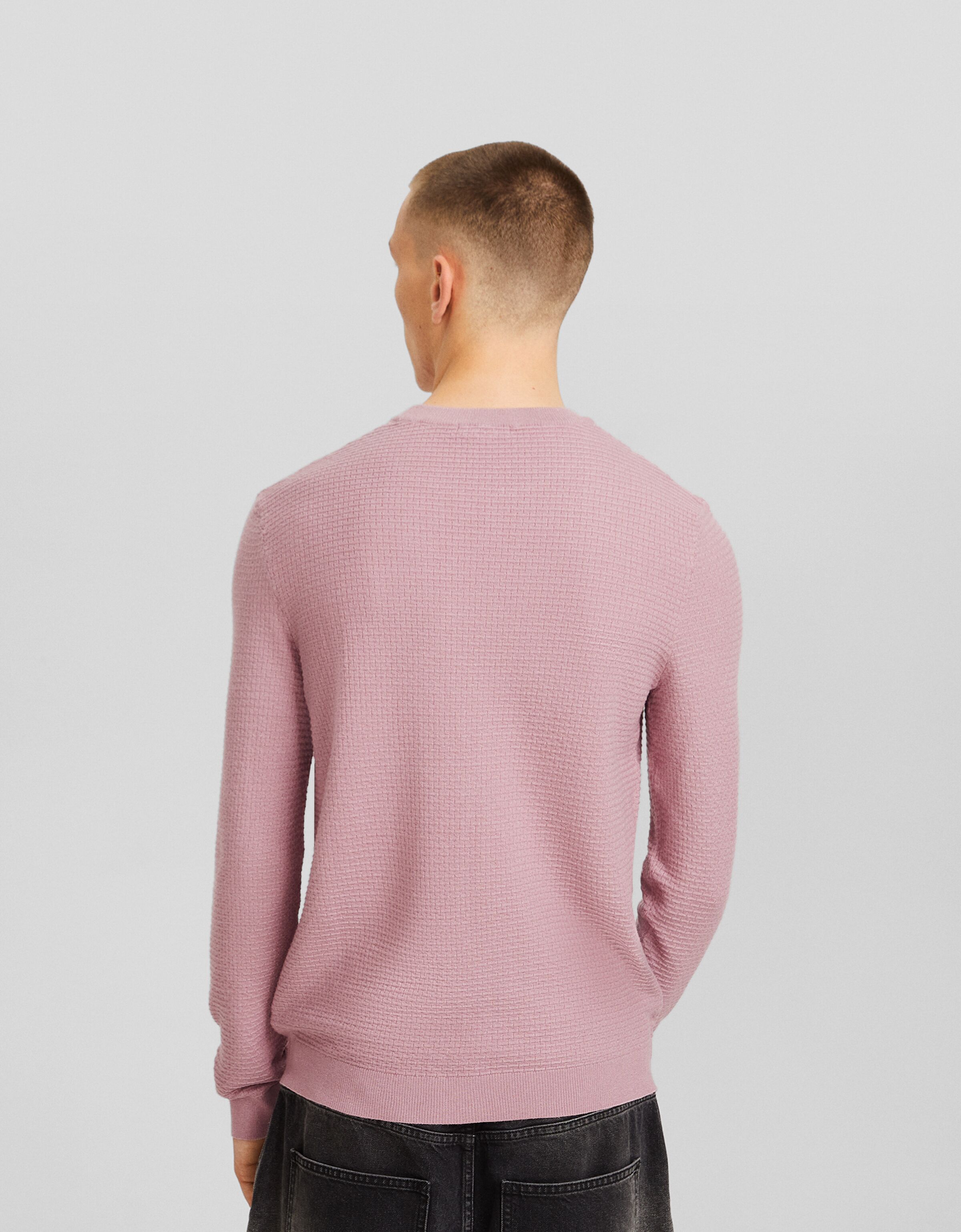 Pull rose on sale bershka