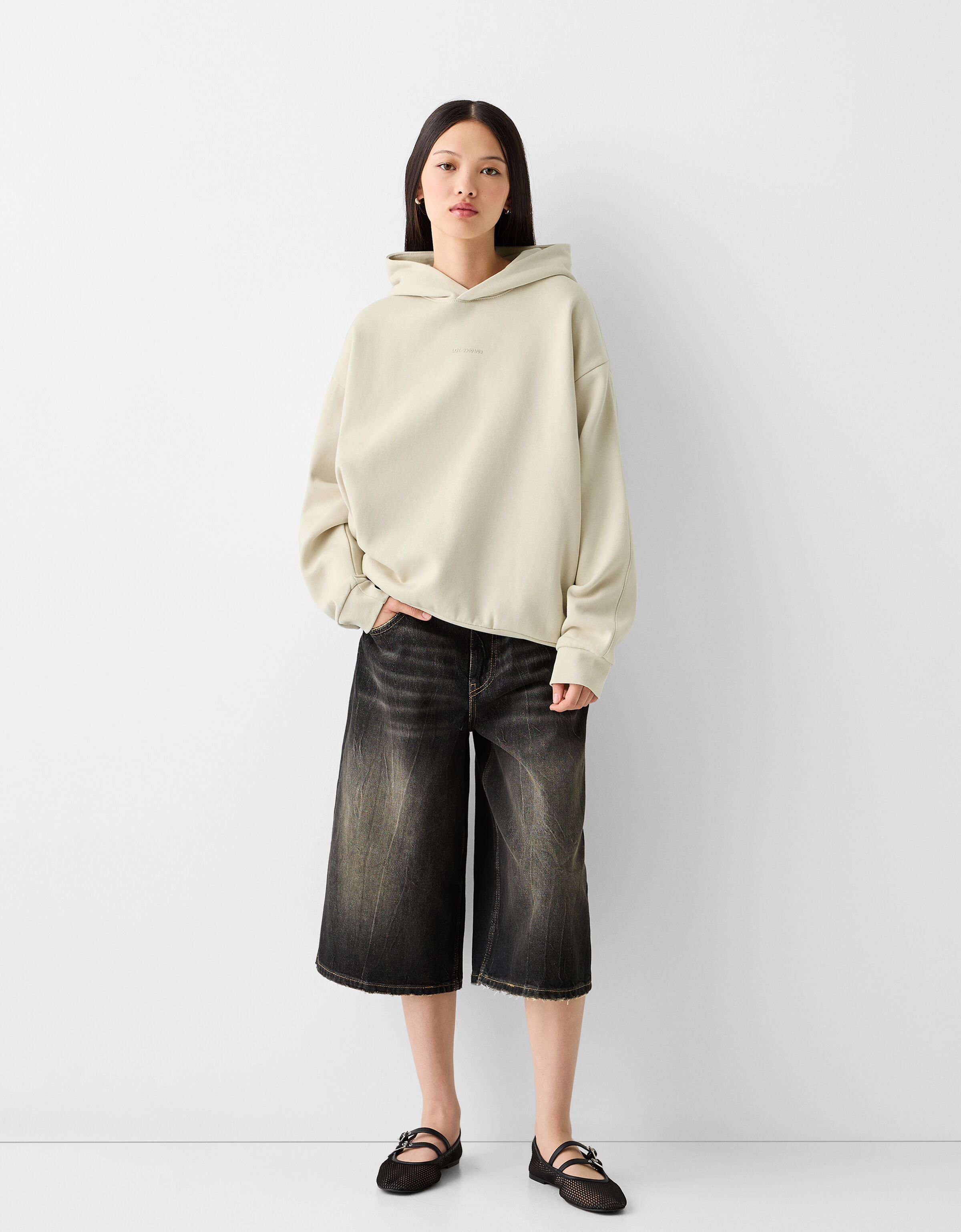 Women s Sweatshirts New Collection BERSHKA
