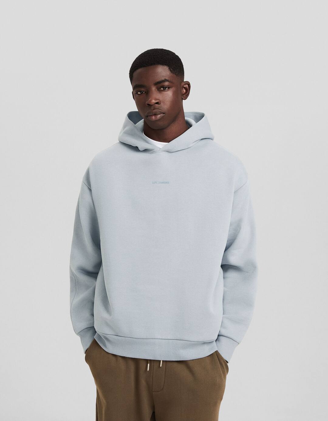 Boxy fit hoodie
